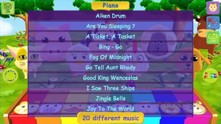 Animal Piano - Instrument android App screenshot 3